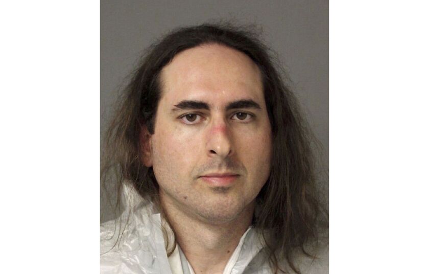 This June 28, 2018, file photo provided by the Anne Arundel Police shows Jarrod Ramos in Annapolis, Md.