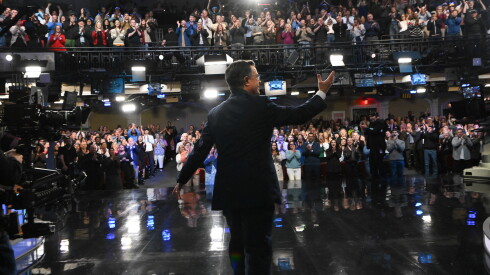 Stephen Colbert hosts the series finale of “The Late Show” Thursday.