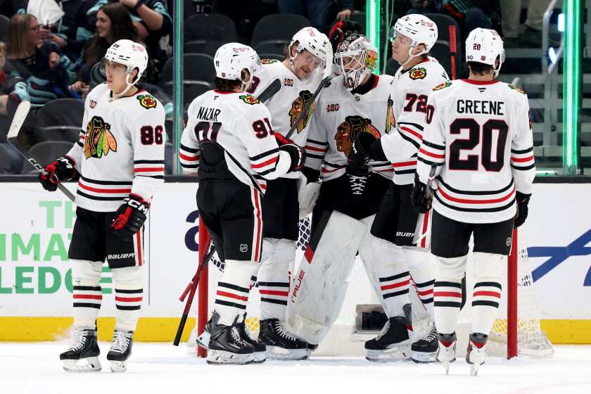 Chicago Blackhawks v Seattle Kraken