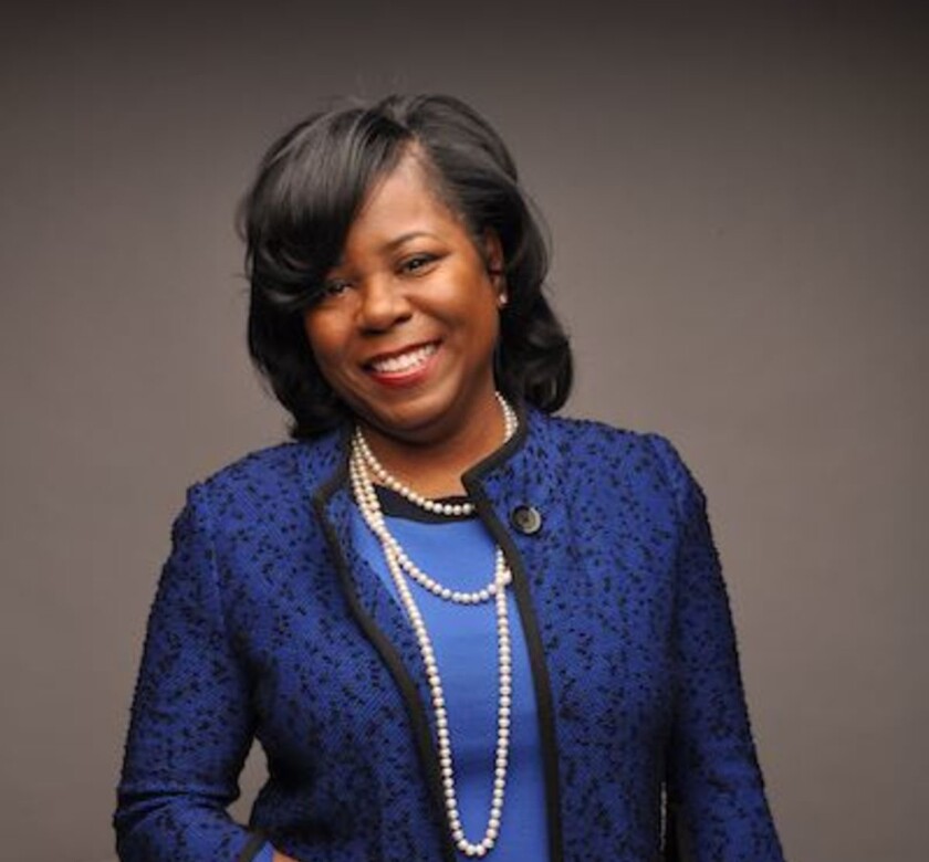 Rev. Theresa Dear, associate minister at DuPage A.M.E. Church in Lisle.