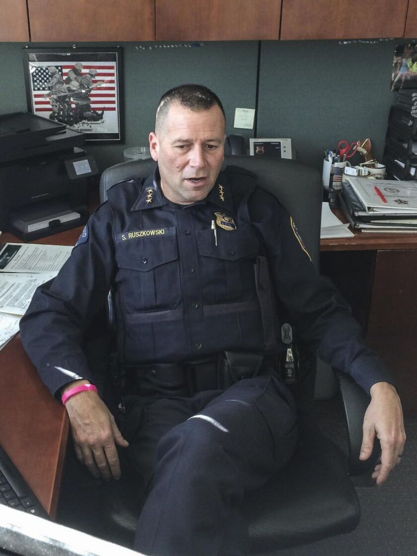 South Bend police Chief Scott Ruszkowski says ShotSpotter has been more accurate at pinpointing gunfire than its manufacturer claims. | Frank Main / Sun-Times