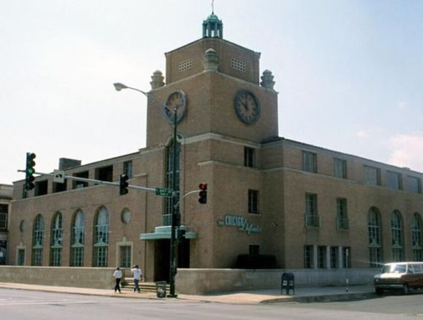 The Chicago Defender’s headquarters at 2400 S. Michigan Ave. in 2006. | Sun-Times files