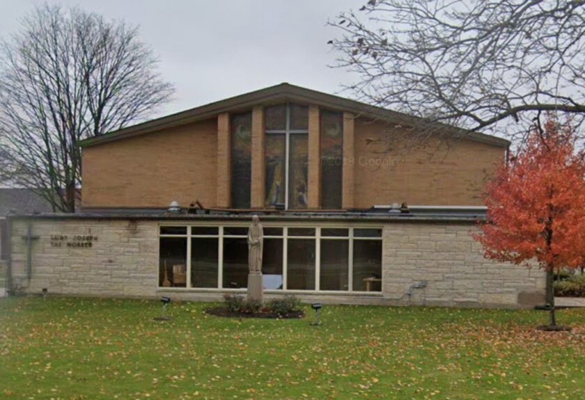 St. Joseph the Worker Catholic Church in Wheeling is one of the churches where Vincent McCaffrey served as a priest. The Archdiocese of Chicago moved him there despite knowing of accusations of sexual abuse elsewhere.