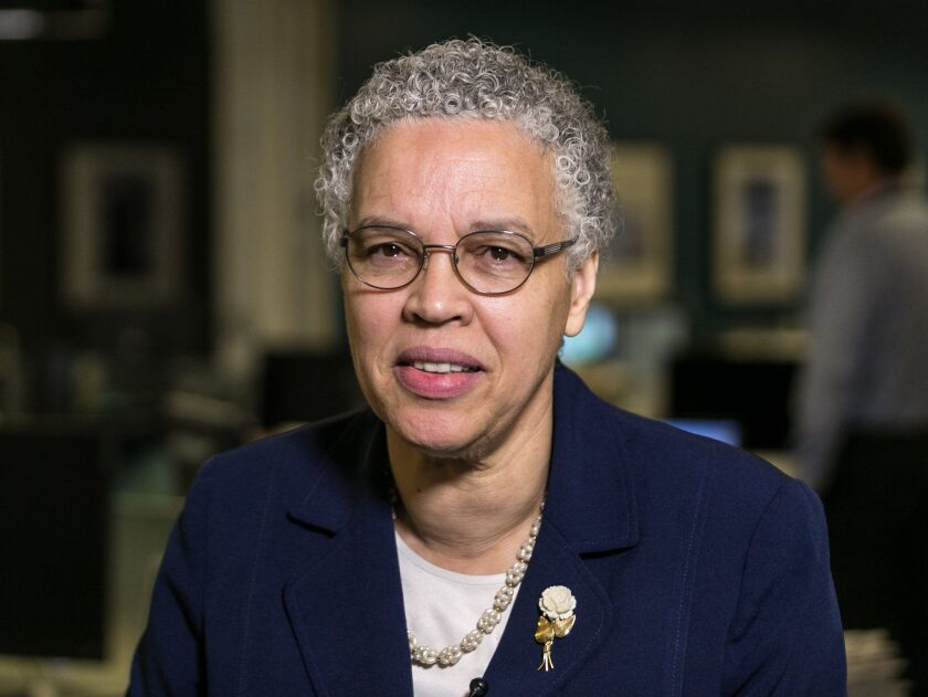 Toni Preckwinkle, Cook County Board president. File Photo. | Ashlee Rezin/Sun-Times
