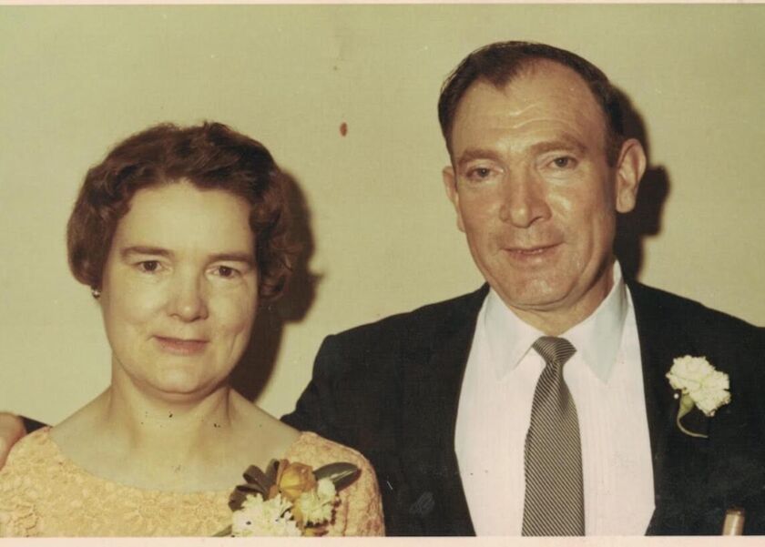 Malachy and Bridget Towey were married in 1947.