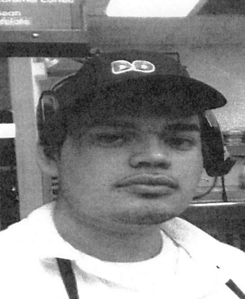 Benjamin Cortez-Gomez on the job at Dunkin.