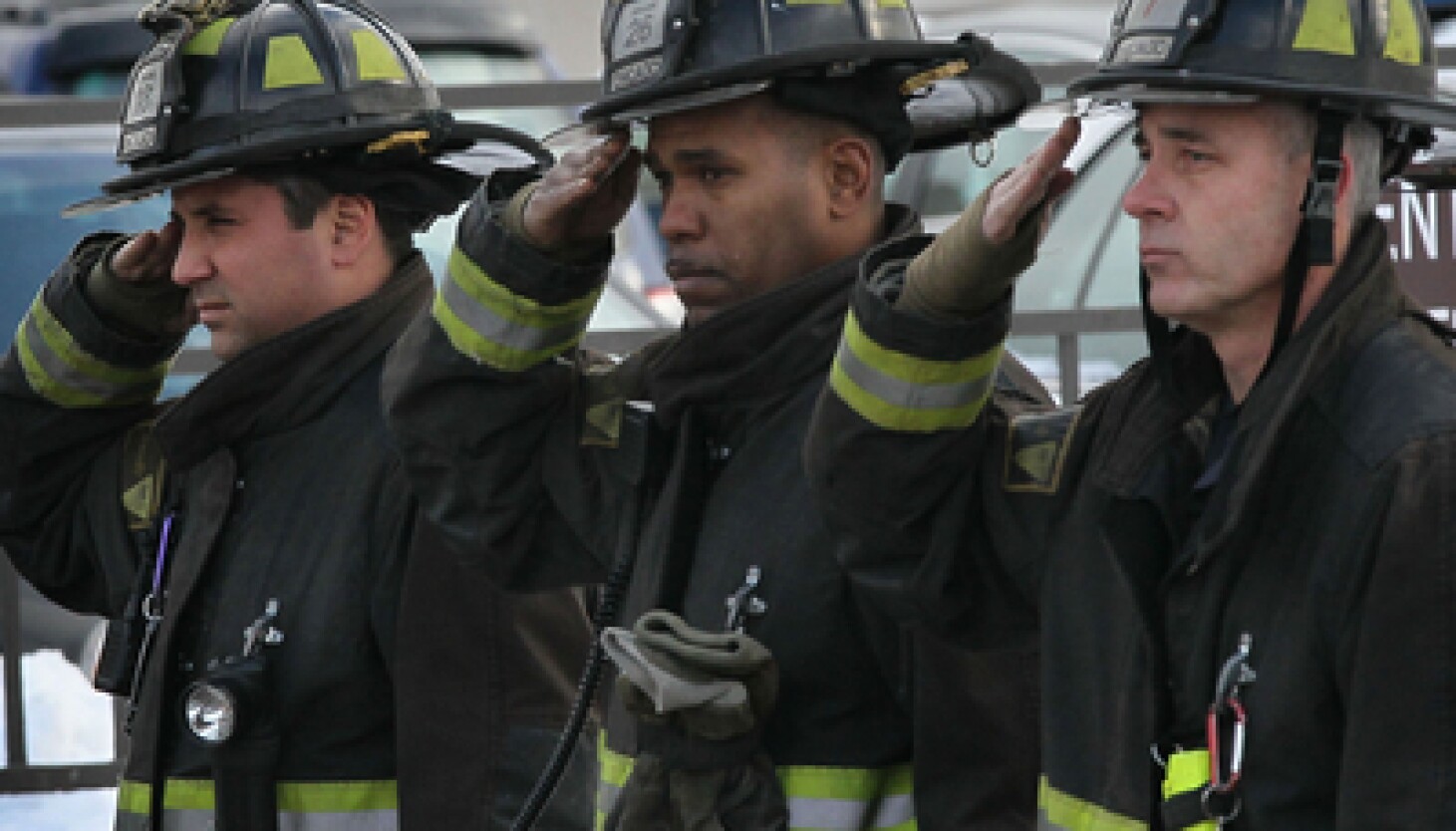 Hundreds of firefighters remember Edward Stringer - WBEZ Chicago