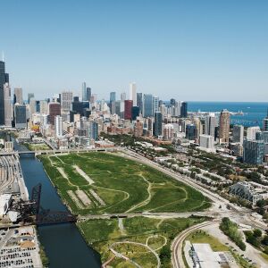 Aerial view of the current South Loop site. | Provided by Mark Segal