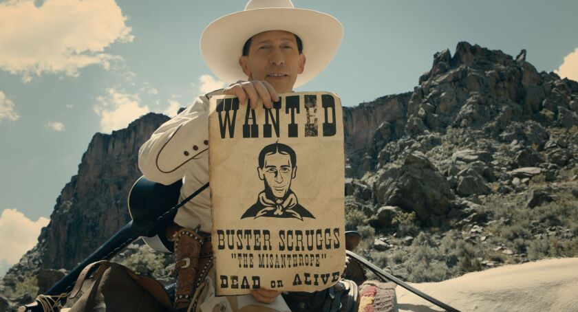 Tim Blake Nelson in “The Ballad of Buster Scruggs.” | NETFLIX