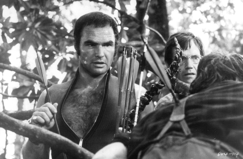 Burt Reynolds (left) and Ronny Cox in “Deliverance.” | WARNER BROS.