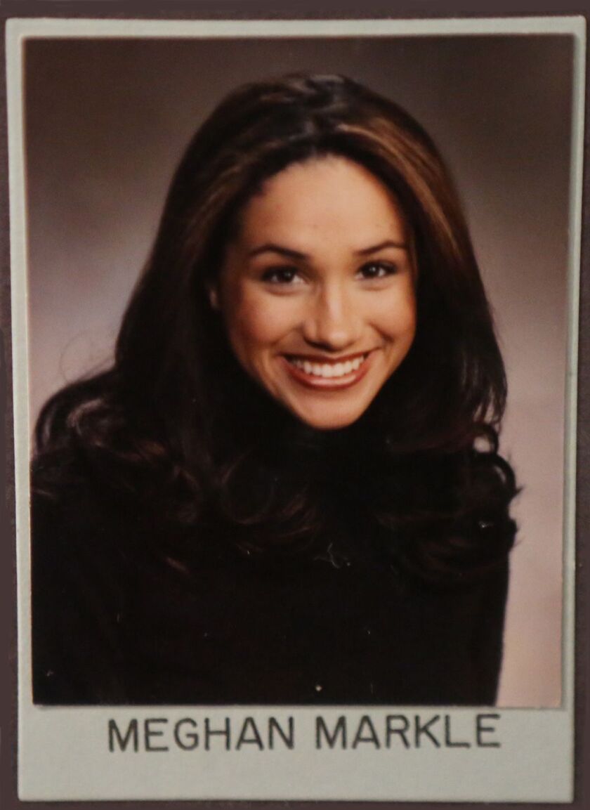 Meghan Markle’s Kappa Kappa Gamma composite/portrait photo from her 2000-2001 academic year. | Photo courtesy of Northwestern University