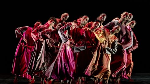 Alvin Ailey American Dance Theater presents in Robert Battle’s “Mass” in 2021.