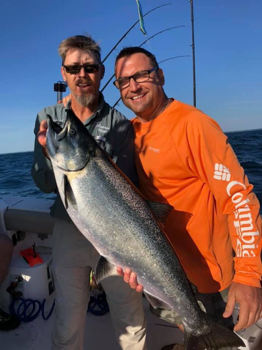 Another big Chinook. Provided by Capt. Scott Wolfe