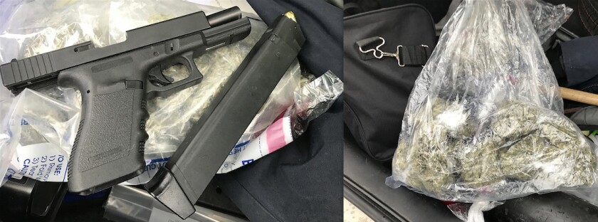A south suburban Burnham man faces felony weapon and drug charges after a court-ordered eviction uncovered a loaded firearm and drugs. | Cook County sheriff’s office