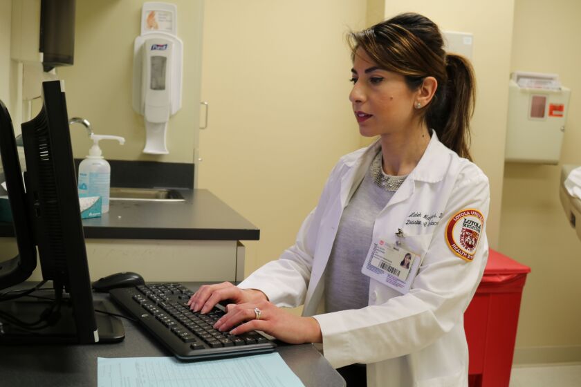 Dr. Alaleh Mazhari, doctor of osteopathic medicine at Loyola University Medical Center in Maywood. | Provided Photo