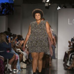 The Loft spring 2019 collection is modeled during Fashion Week Friday, Sept. 7, 2018, in New York. (AP Photo/Kevin Hagen).