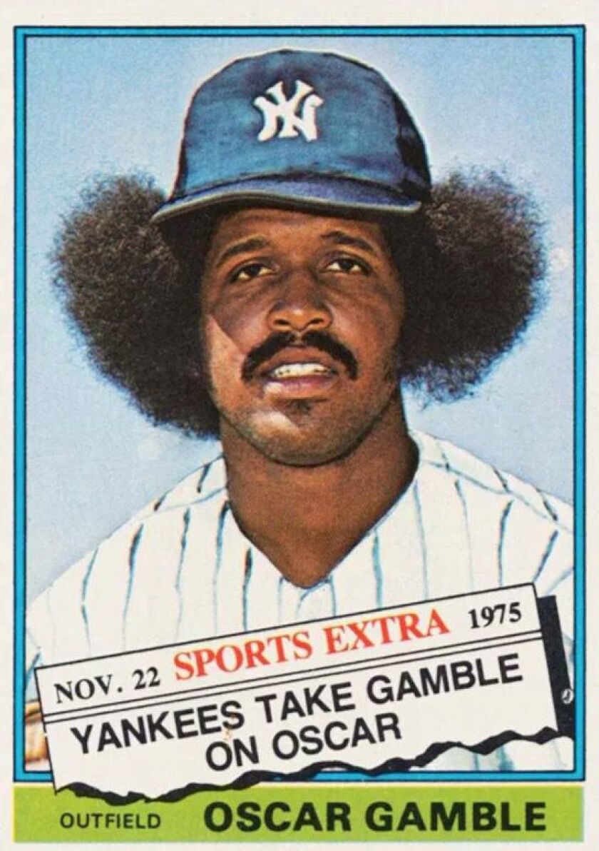 Oscar Gamble - 1977 South Side Hit Men  White sox baseball, Chicago white  sox baseball, Chicago white sox