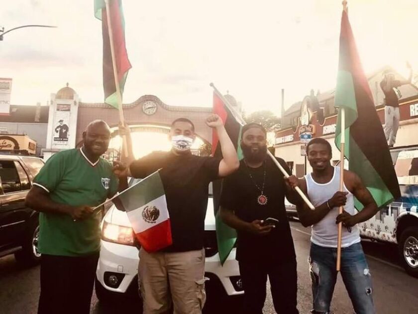 Berto Aguayo, increase the peace, will calloway, Black and Brown unity, George Floyd