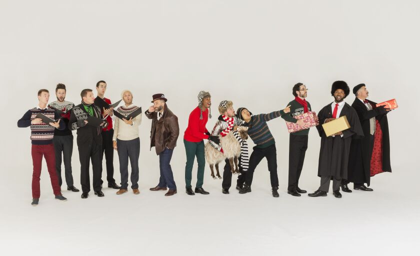 The Grammy Award–winning vocal ensemble Chanticleer makes their annual visit to Chicago with their program “A Chanticleer Christmas” Dec. 4- 5 at Fourth Presbyterian Church, 126 E. Chestnut. | Provided Photo