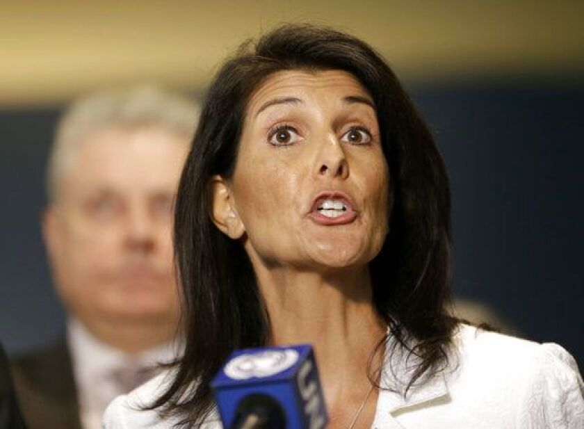 Nikki Haley: “Our social media lives aren’t the real world.” | AP