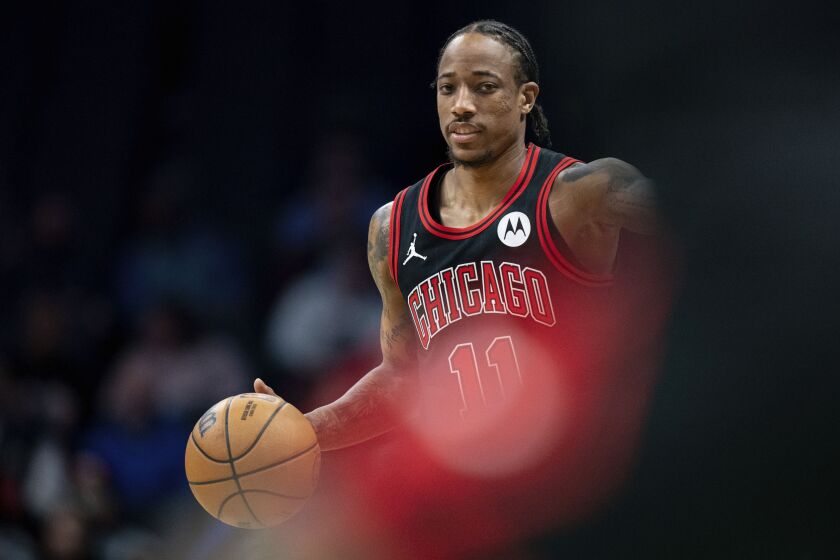Bulls forward DeMar DeRozan’s future is unknown — and that’s how he ...