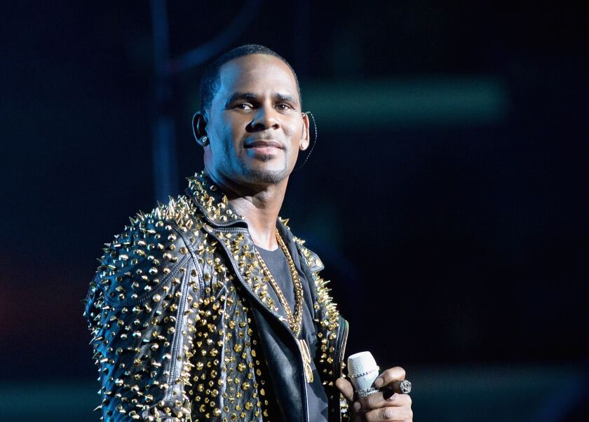 R. Kelly performs onstage during R. Kelly, New Edition and The Jacksons at the 2013 BET Experience at Staples Center on June 30, 2013 in Los Angeles, California.