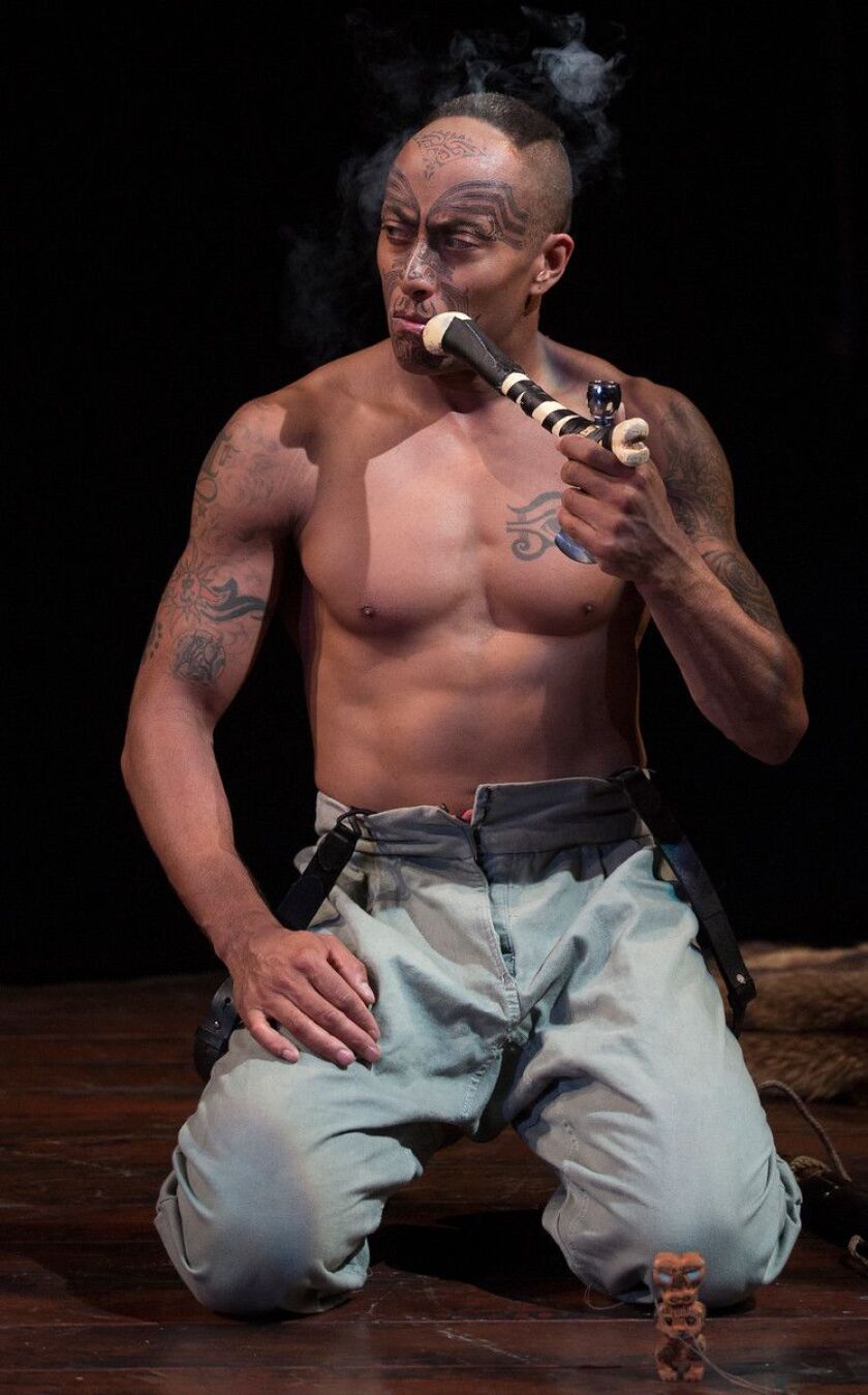 Anthony Fleming III will reprise his role as Queequog in the Lookingglass Theatre production of “Moby Dick.”