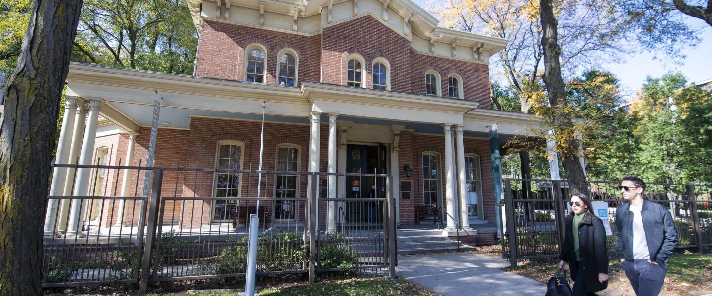 The historic Jane Addams Hull-House.