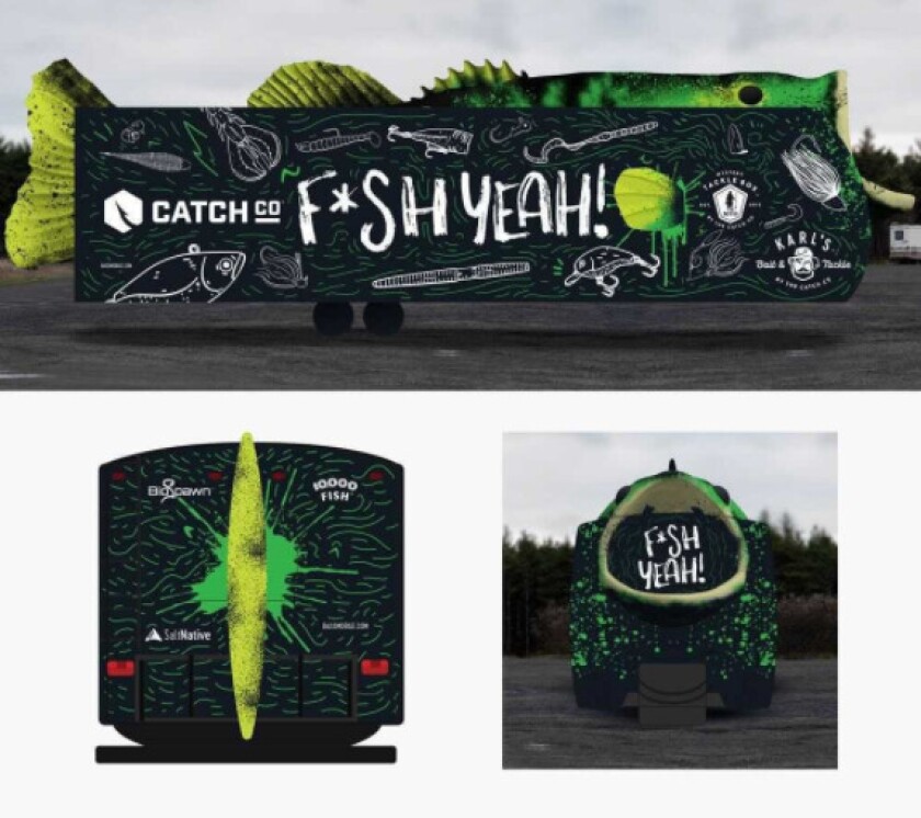 Catch Co.’s Bassmobile in an artistic rendering. Provided by Catch Co.