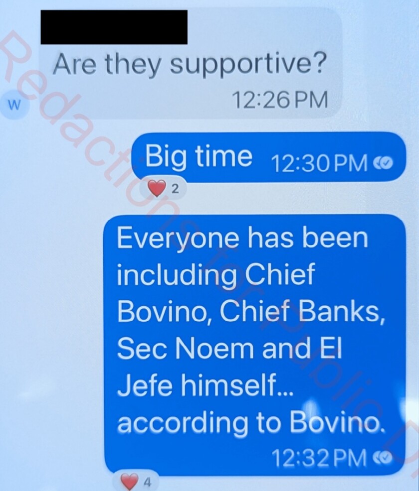 Charles Exum text message