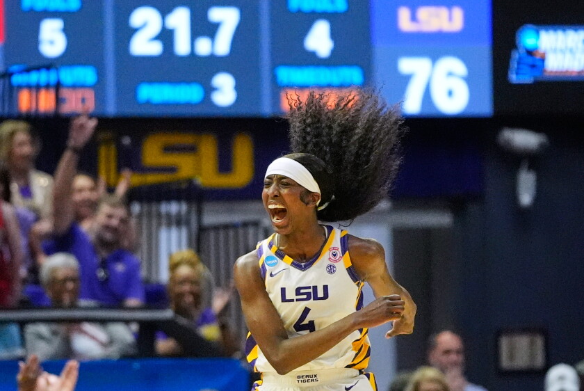 APTOPIX NCAA Texas Tech LSU Basketball