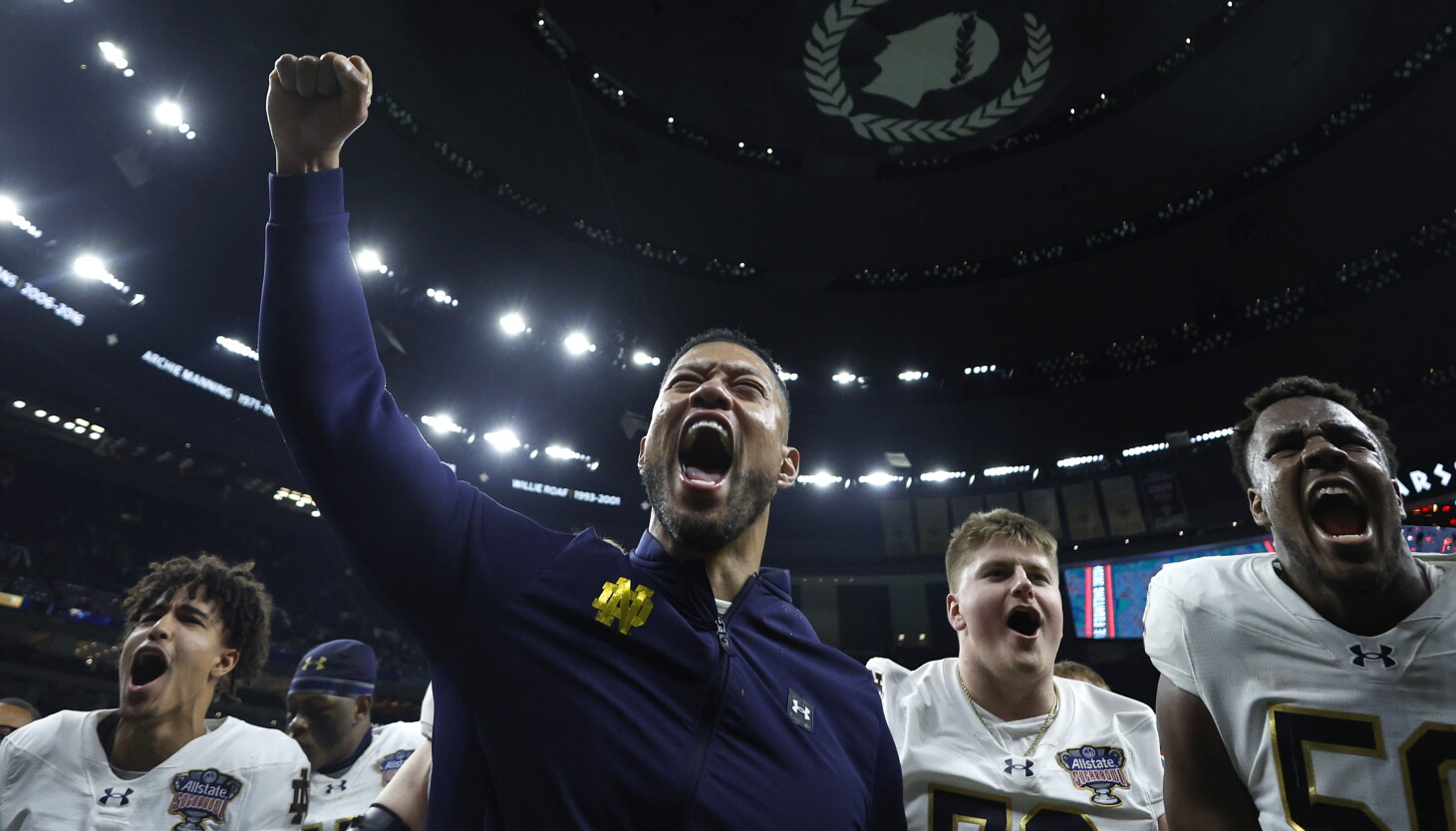 Notre Dame’s Marcus Freeman Just Won’t Stop Making All the Right Moves Notre Dame’s Marcus Freeman Just Won’t Stop Making All the Right Moves