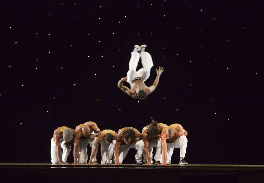 Rennie Harris Pure Movement in “Students of the Asphalt Jungle.” (Photo: Courtesy of Chicago Dancing Festival)