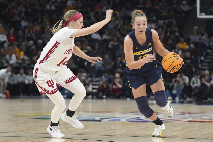 B10 Michigan Indiana Basketball