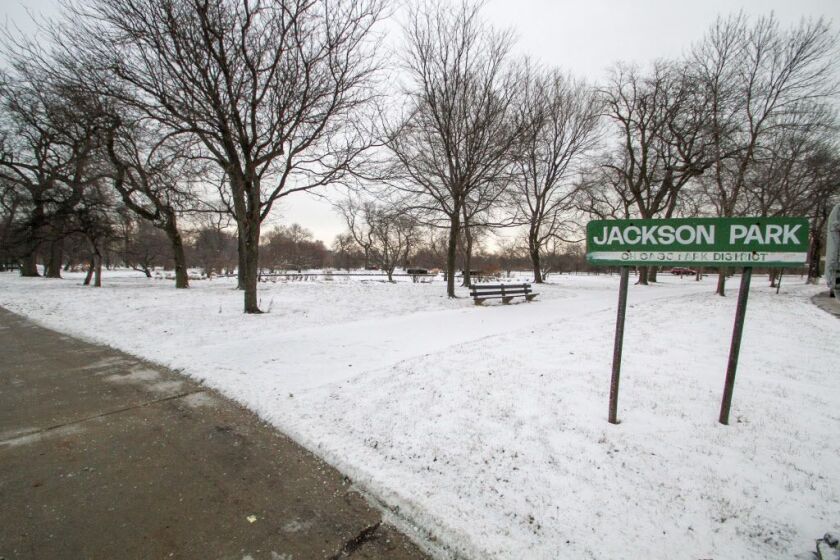 <small><strong>Jackson Park on Jaunary 5, 2015 could be one of two proposed sites for Obama Presidental Library and Museum. | Jennifer T. Lacey/ For Sun-Times Media</strong></small>
