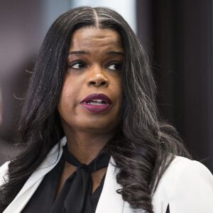Cook County State’s Attorney Kim Foxx at the Leighton Criminal Courthouse last month. | Ashlee Rezin/Sun-Times