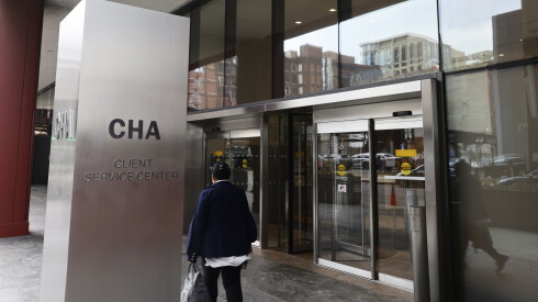 The Chicago Housing Authority's offices at 60 E. Van Buren St. in the Loop