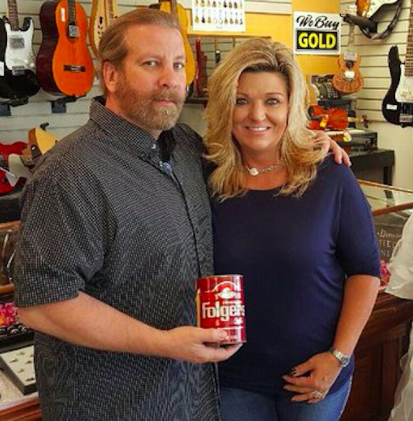 Chris Mathis (left), pictured with his wife Manuela | Provided photo