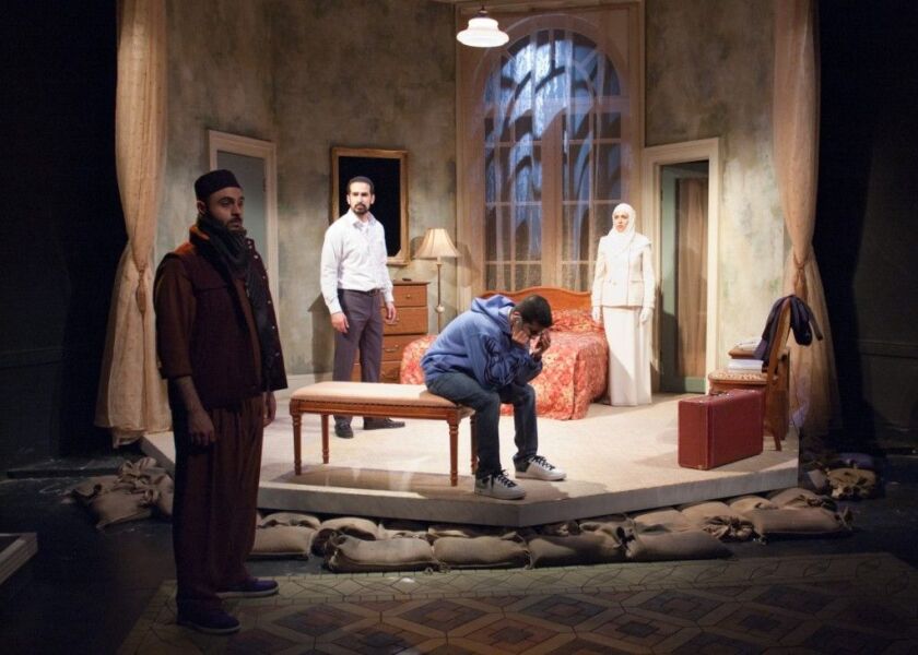 A scene from Michele Lowe’s play, “Inana,” at TimeLine Theatre. (Photo: Lara Goetsch)