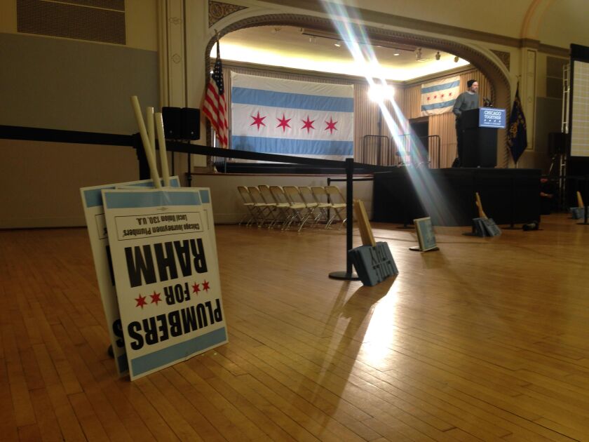 Rahm Emanuel election night watch party. | Photo Richard A. Chapman