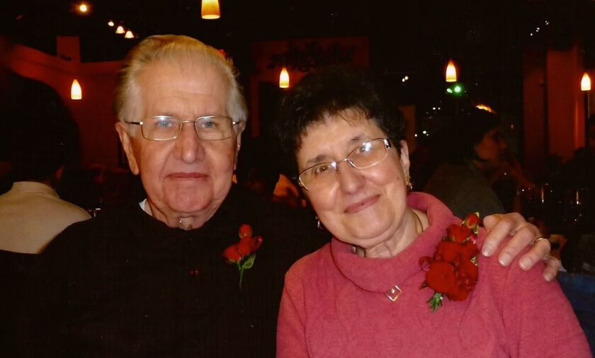Konnie Pieczykolan and his wife, Alice. | Family photo