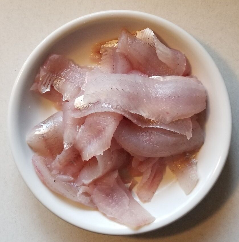 One of the great benefits of perch fishing on the Chicago lakefront, a mess of fillets.<br>Provided by Paul Hujar