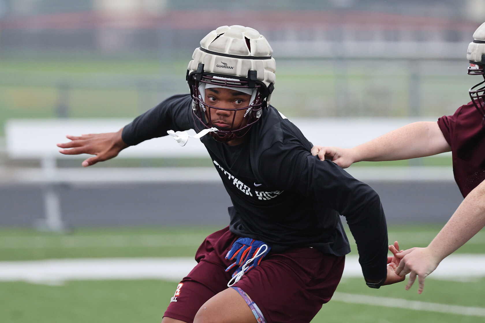 7a Rice Kam McGee, recently named the top junior prospect in the country, leads ...