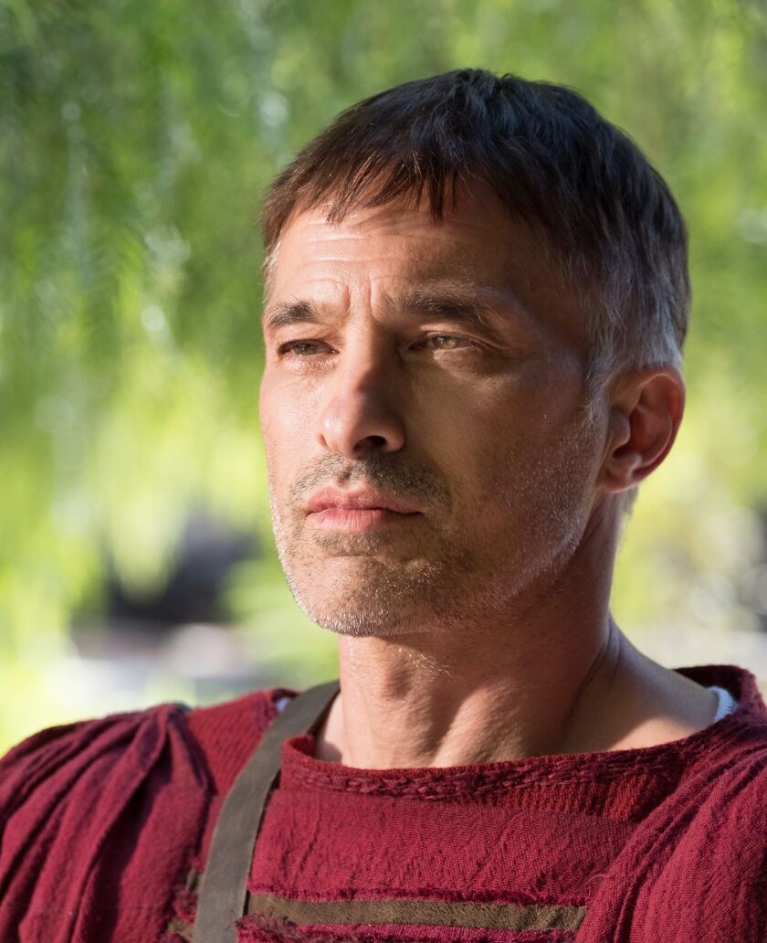 Olivier Martinez as Mauritius in “Paul, Apostle of Christ.” | AFFIRM FILMS