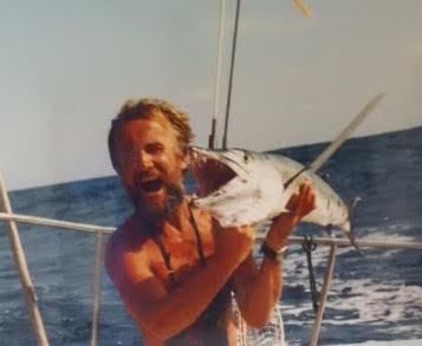 Ryszard Rewucki, who lived in Highland Park, clowning around on a boat.| Provided photo