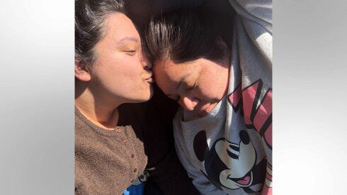 Damaris Bello (left), fought for her mother, Maria de Jesús Estrada Juárez, after she was deported to Mexico following a routine immigration check-in.