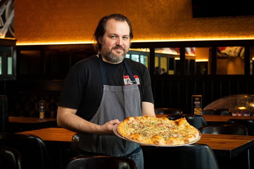 Bob’s Pizza executive chef and partner Matt Wilde.