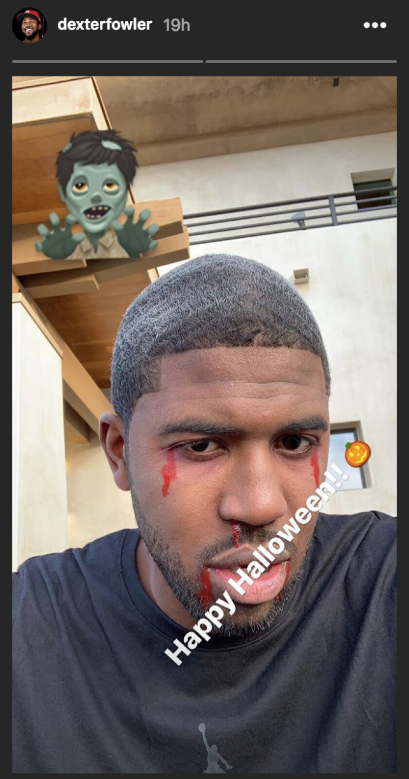 Courtesy of Dexter Fowler Instagram story