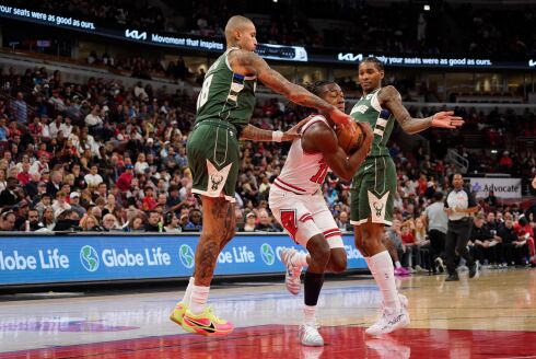 Bucks Bulls Basketball