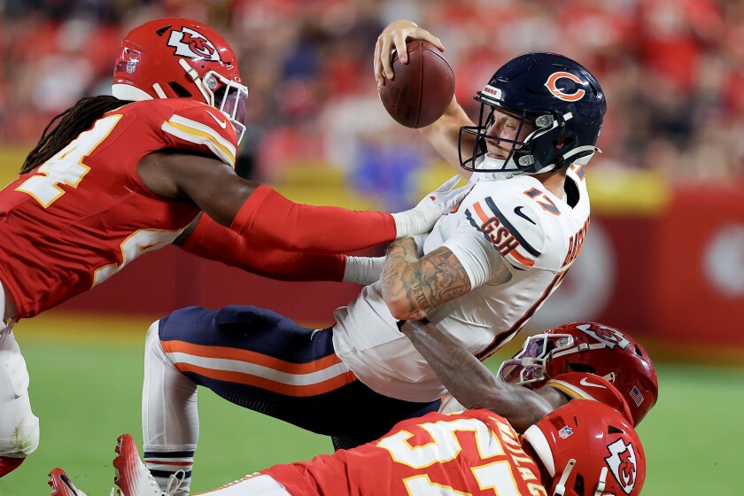 ***BESTPIX*** Chicago Bears v Kansas City Chiefs - NFL Preseason 2025